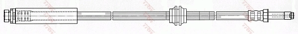 PHB509 TRW Manguera de freno trasera