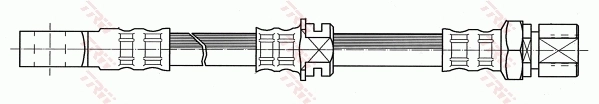 Comprar Latiguillos de freno delantero Opel Omega A 16, 17, 19