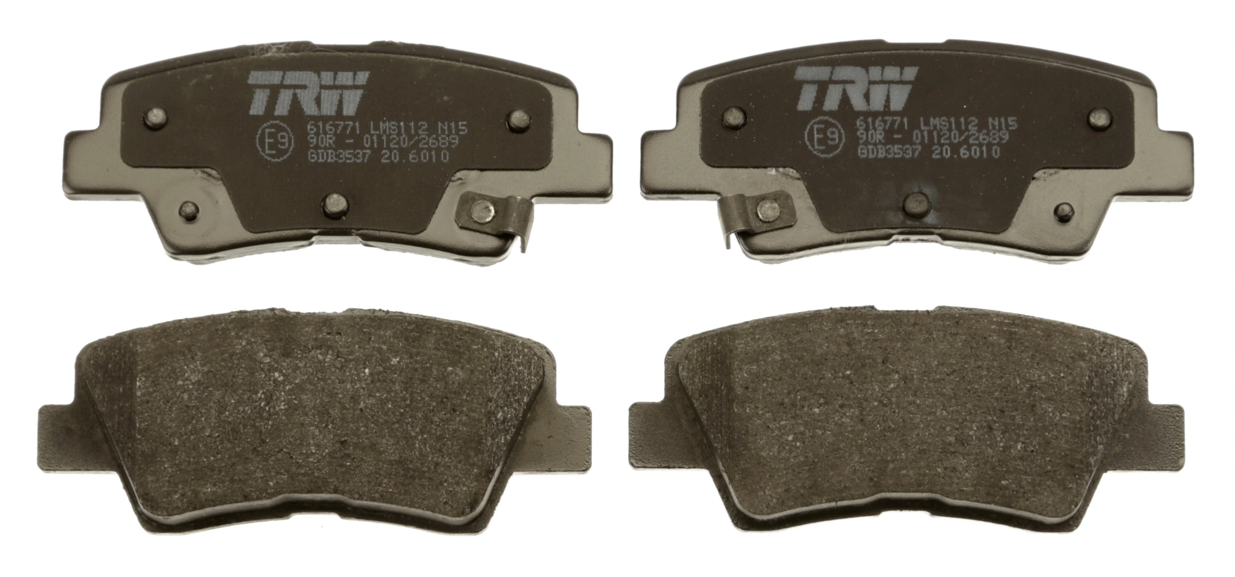  Pastillas de freno traseras Hyundai I20 