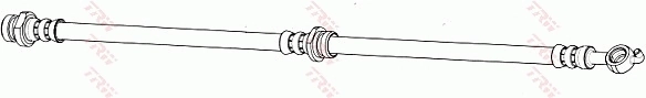 PHD347 TRW Manguera de freno trasera