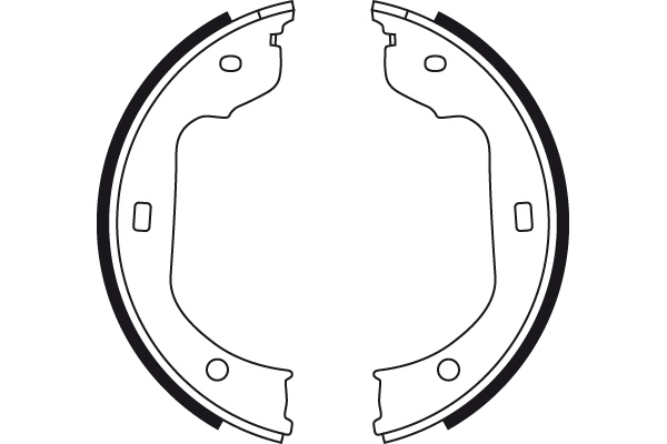 Zapatas de freno de estacionamiento para BMW 5  E39