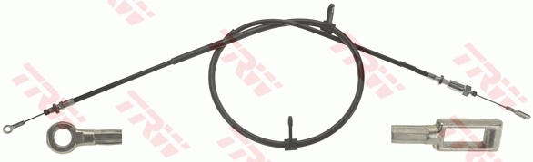 Cable de freno de estacionamiento delantero 2001395 Beca Cables