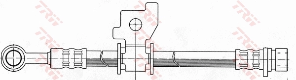 Latiguillos de freno delantero 46410SB2023 Honda