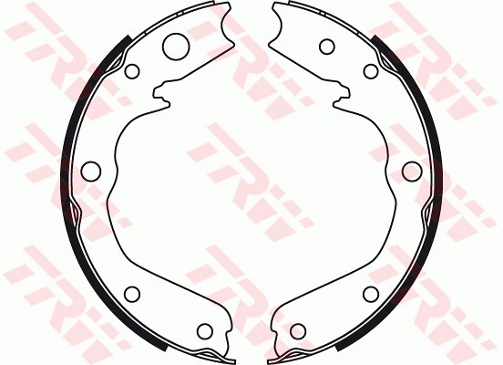 Zapatas de freno de mano TRW GS8497 precio, desde 37,09 EUR