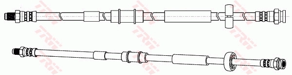  Latiguillos de freno delantero Citroen Jumper 