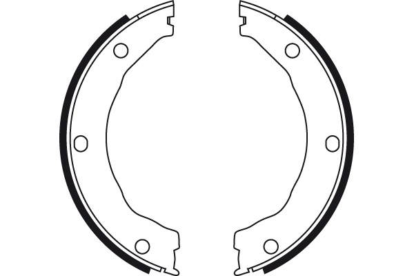 Zapatas de freno de estacionamiento para Ford Escort V GAL