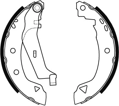 Zapatas de freno de tambor traseras Brembo S23509 precio, desde 25,28 EUR
