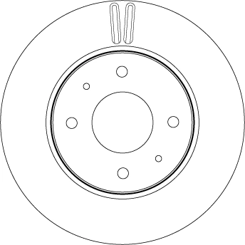 DF4809 TRW Frenos delanteros
