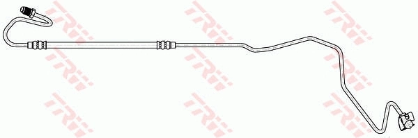 PHD1111 TRW Manguera de freno trasero izquierdo