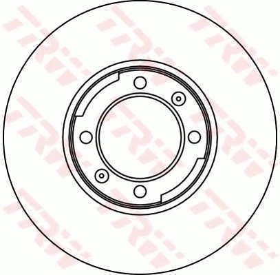 Disco de freno delantero 1051222014 FIAT