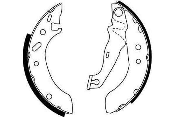 Comprar Zapatas de freno Ford Escort VII GAL, ANL
