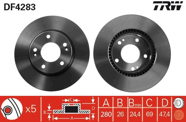 DF4283 TRW