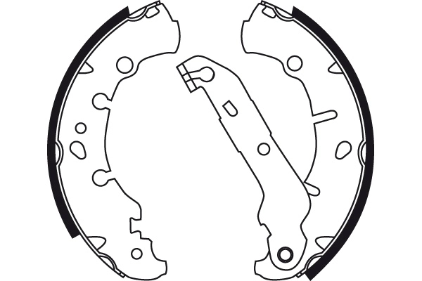 Zapatas de freno para Ford Fiesta VAN 