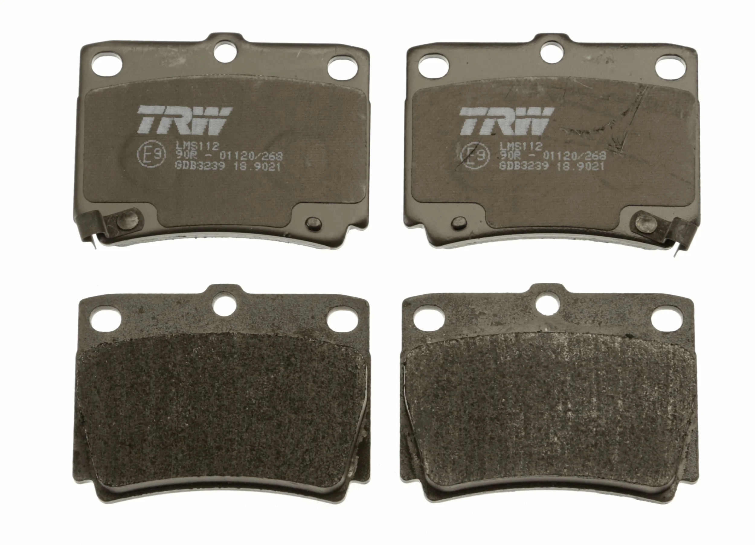 GDB3239 TRW Pastillas freno traseras