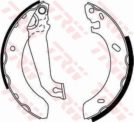 Zapatas de freno de tambor traseras Ford Escort '91 EXPRESS furgoneta (AVL) (1990 - 1994) precio, desde 19,88 EUR