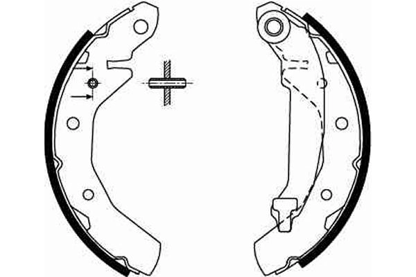 Comprar 96268686 Hyundai/Kia Zapatas de freno