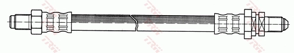 PHC204 TRW Tubo de frenos delantero