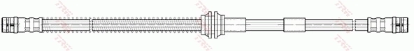 Tubo de frenos delantero para Audi Q7  4LB