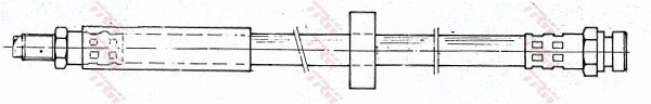 PHD334 TRW Manguera de freno trasera