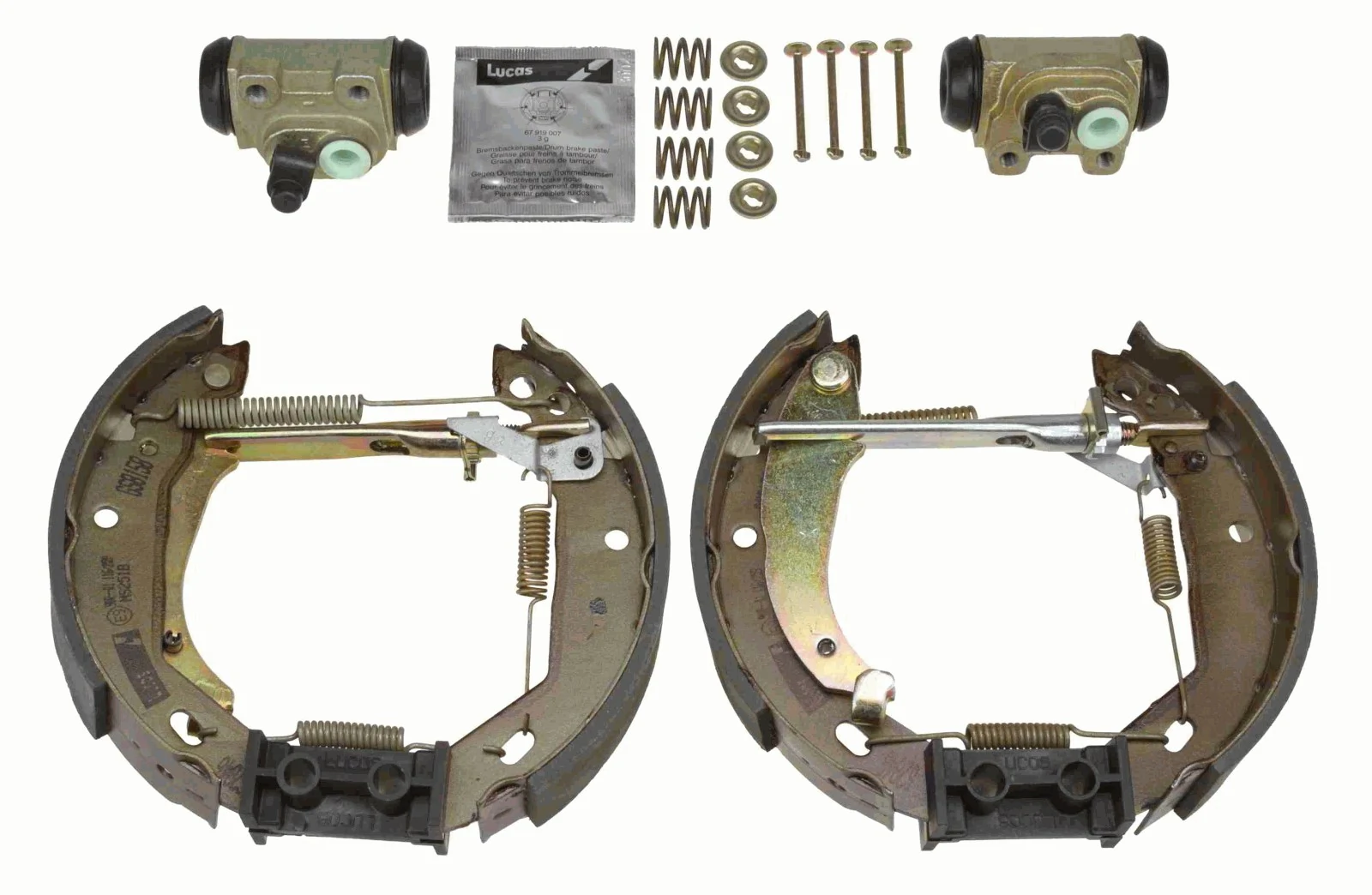 Zapatas de freno traseras Polcar S721030