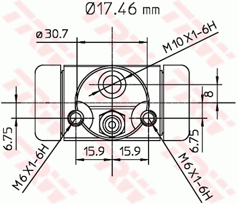 Cilindro de freno de rueda trasera Mercedes A hatchback (W168) (1997 - 2004) precio, desde 13,55 EUR