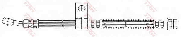 PHD606 TRW Tubo flexible de frenos delantero izquierdo 