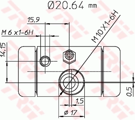 Comprar Cilindro de freno de rueda trasera Citroen C3 I FC