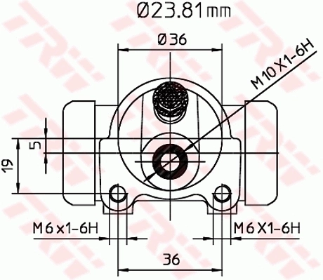 Comprar C388 Case Cilindro de freno de rueda trasera