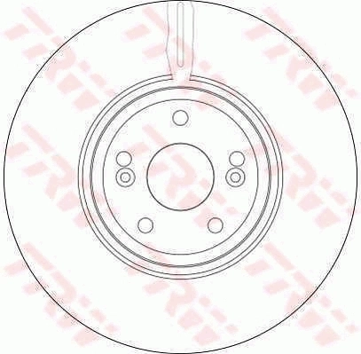 Freno de disco delantero Renault Espace 4 JK0