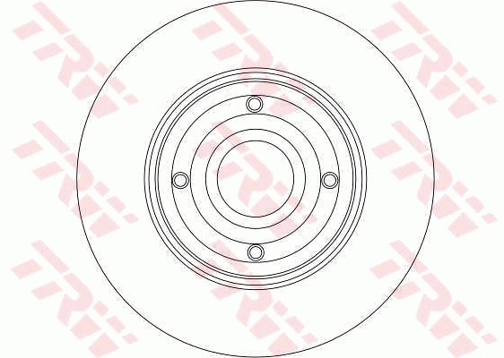 Disco de freno trasero Alfa Romeo 33 905