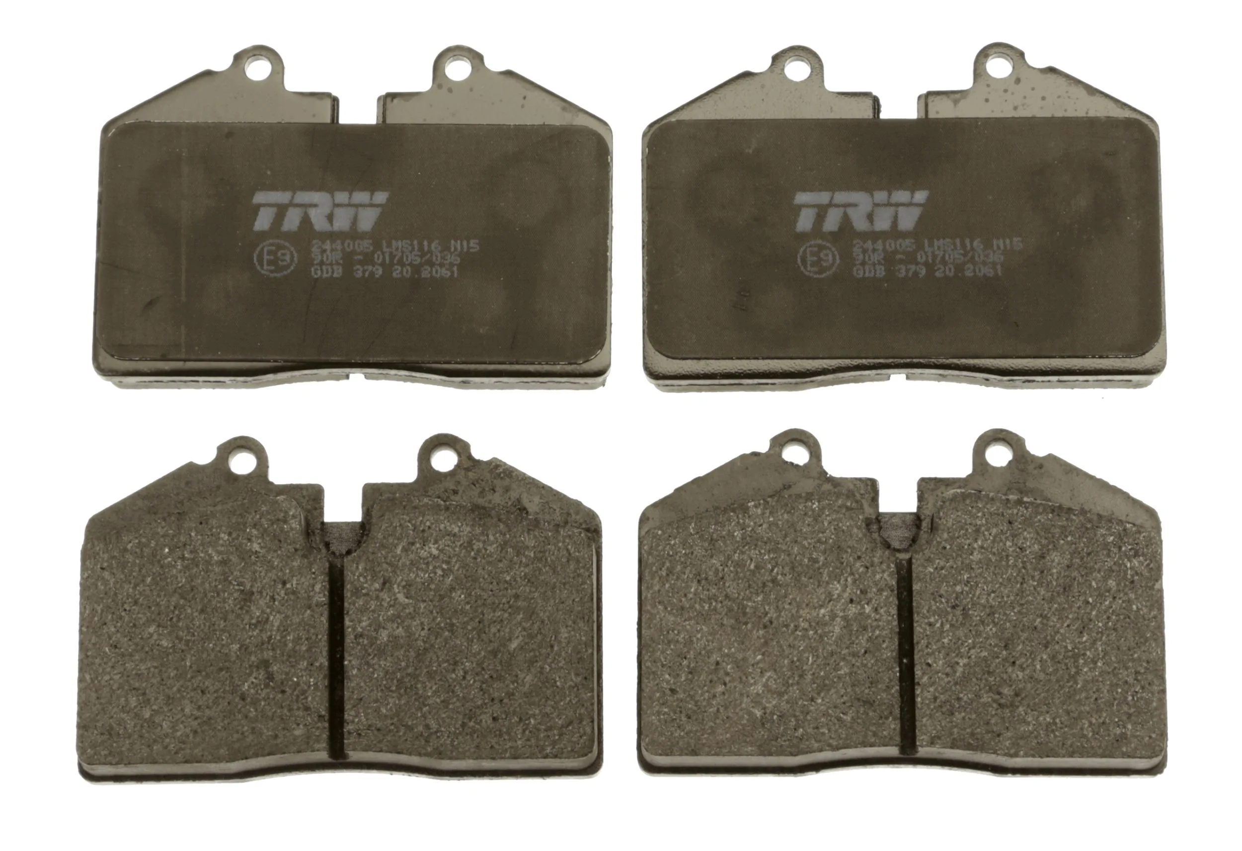 GDB379 TRW Pastillas freno traseras