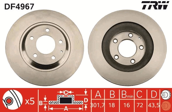 Frenos traseros para Mazda RX-8  (SE)