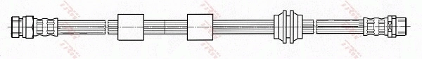 Comprar Latiguillos de freno delantero Opel Frontera A 5MWL4