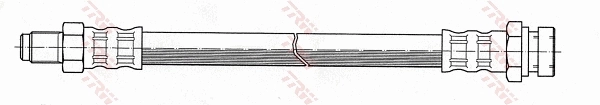 Comprar Latiguillos de freno delantero Mitsubishi L 300  P0W, P1W