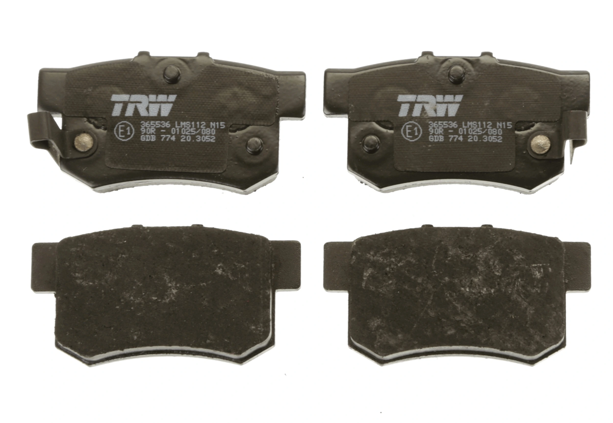 GDB774 TRW Pastillas freno traseras