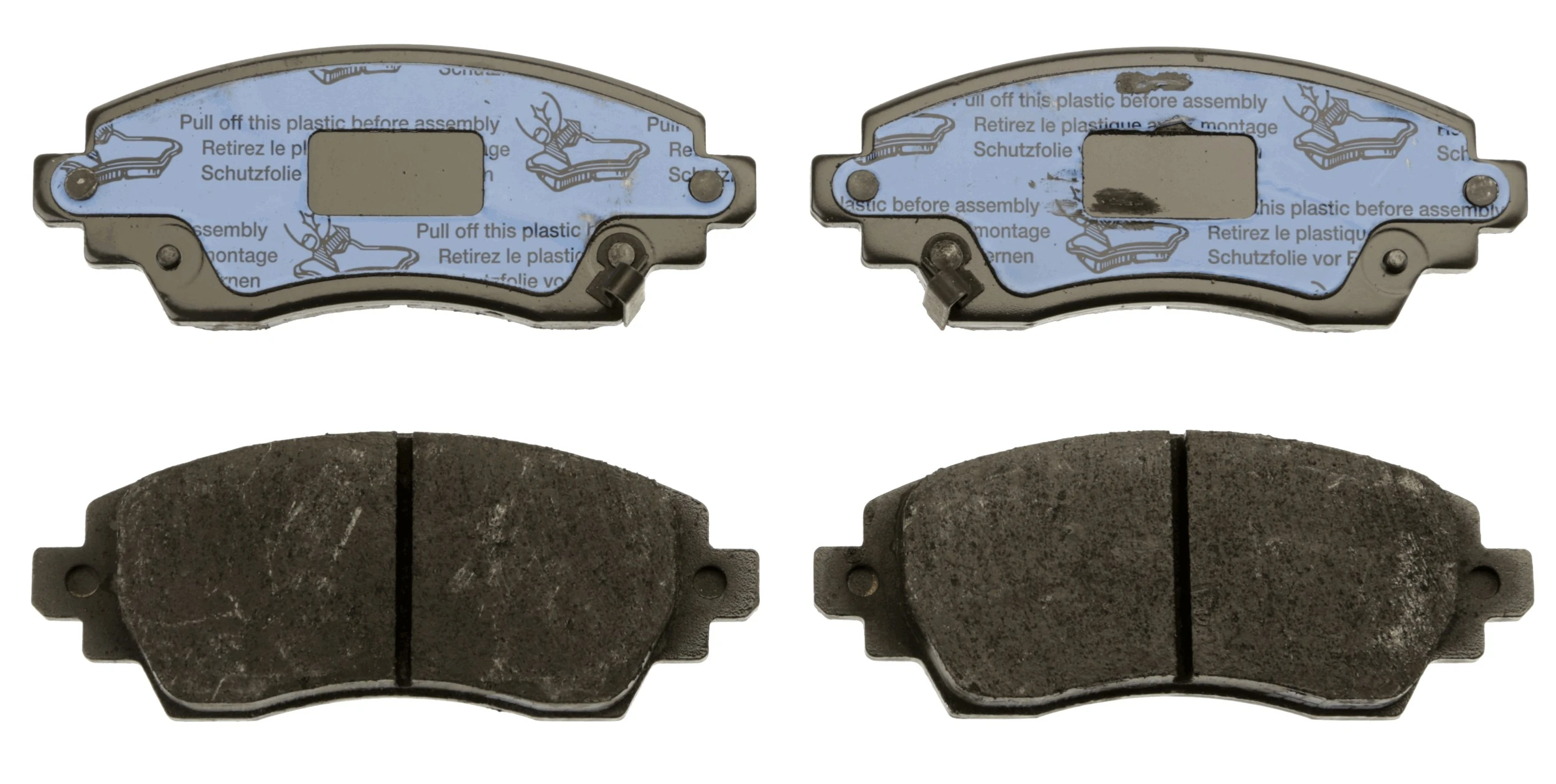 GDB3333 TRW Pastillas delanteras