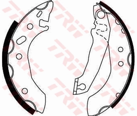 Zapatas de freno de tambor traseras Ford Escort IV descapotable (ALF) (1986 - 1990) precio, desde 19,59 EUR
