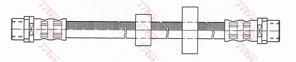  Latiguillos de freno delantero Volkswagen Transporter 