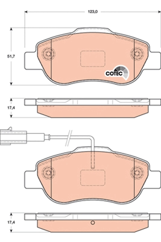 Comprar Pastillas de freno delanteras de disco Fiat Panda II 169A a bajo precio