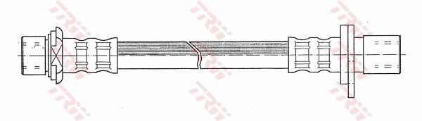 Latiguillos de freno trasero derecho L4100 ABS