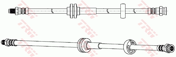 Tubo de frenos delantero para Citroen Jumper  250