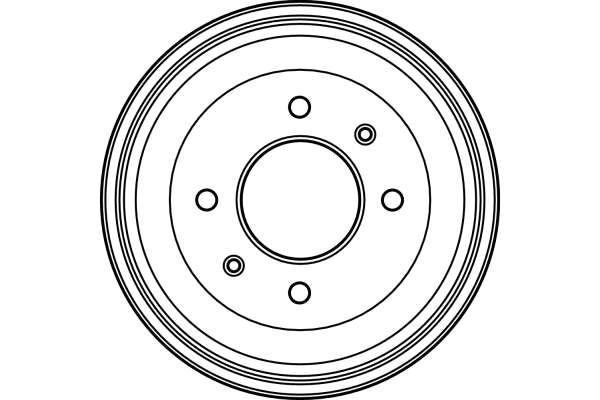 Tambor de freno trasero para Peugeot 505  551A