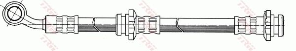  Latiguillos de freno delantero Nissan Sunny 3