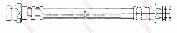 Tubo flexible de frenos delantero Mitsubishi L 300 