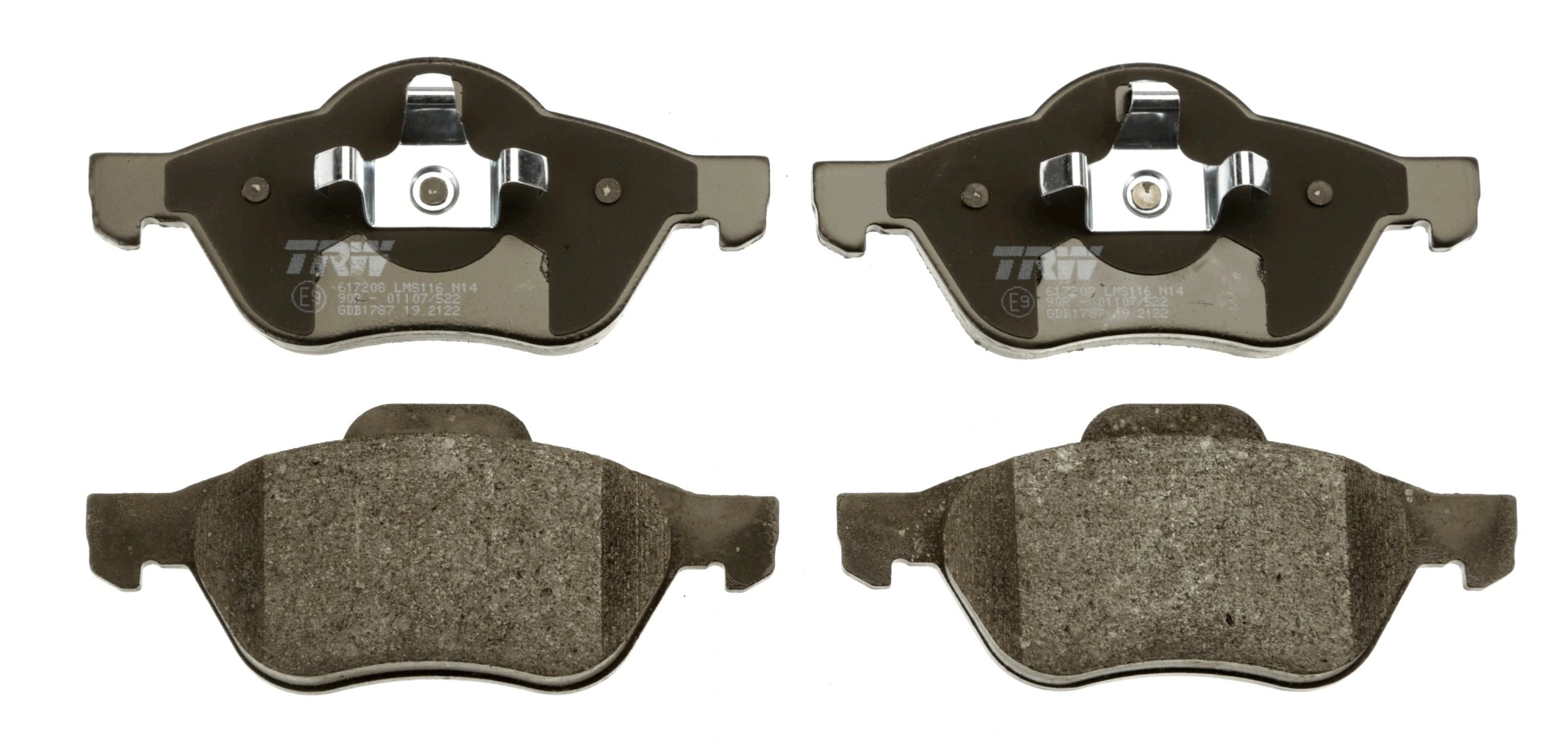 DP68027 Brembo Pastillas delanteras