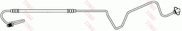 PHD1112 TRW Manguera de freno trasero derecho