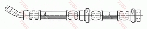 Tubo flexible de frenos trasero derecho  Land Rover GCV1013