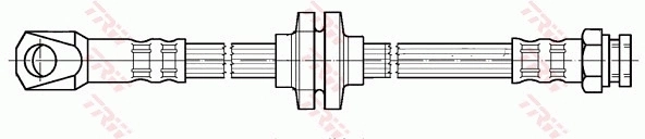 PHD276 TRW Manguera de freno trasera
