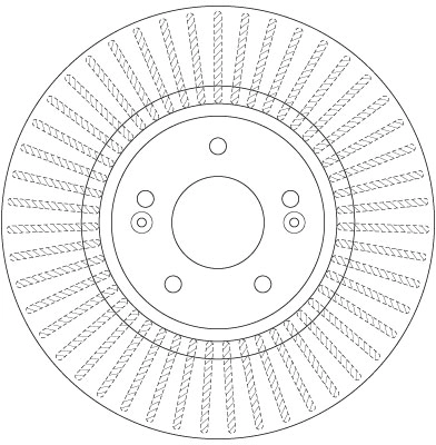 Freno de disco delantero Hyundai Getz