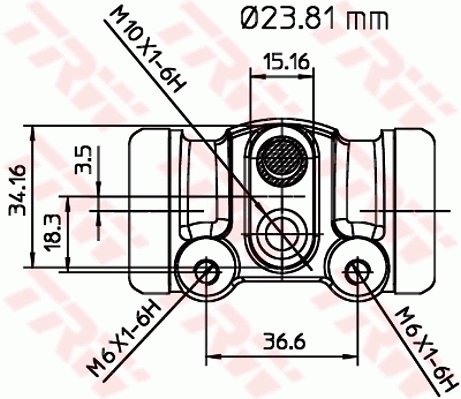 Comprar Cilindro de freno de rueda trasera Nissan Vanette CARGO C23